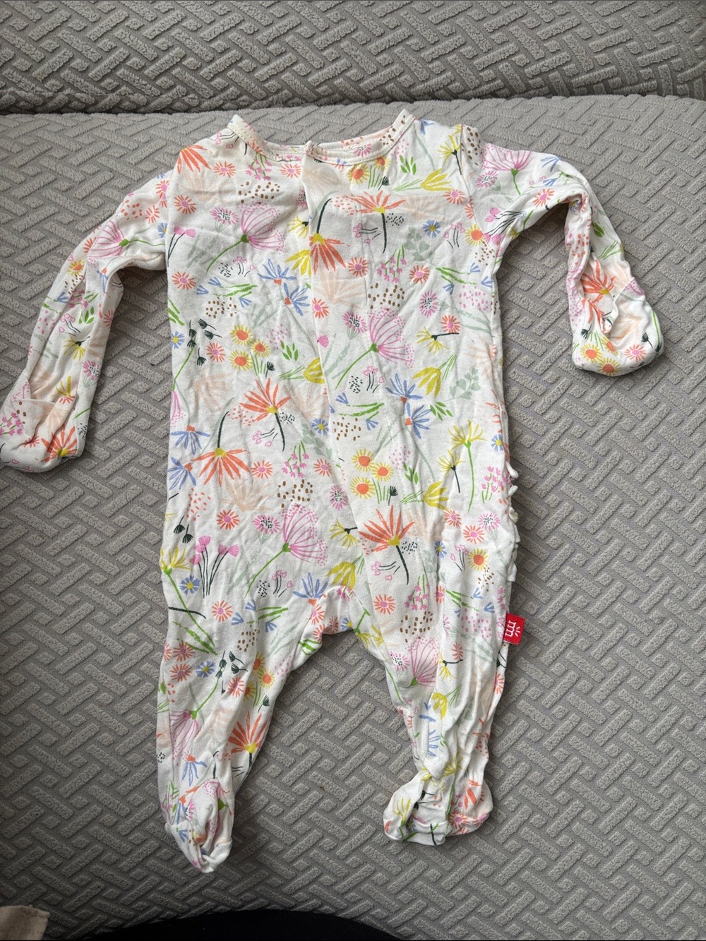 Magnetic me newborn onesie